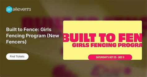 Built to Fence: Girls Fencing Program (New Fencers), Epic Fencing Club ...