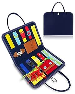 Buy Gojmzo Busy Board Montessori Toys for Toddlers Sensory Toys Gifts ...