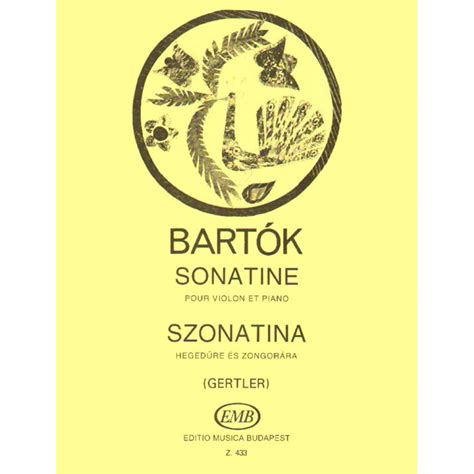 Sonatina : Bartók, Béla, Endre, Gertler: Amazon.in: Books