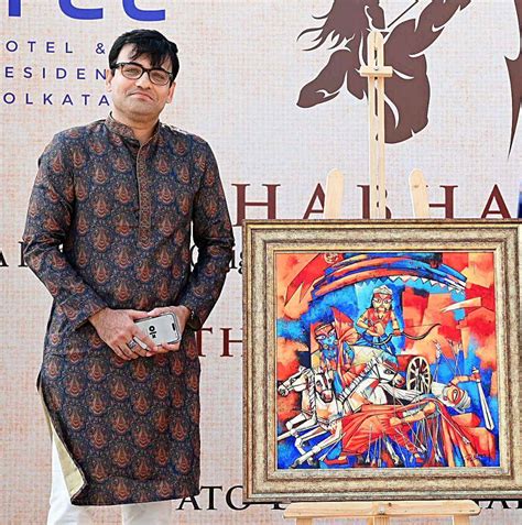 Mahabharata, a preview of original paintings on the classic Indian epic ...