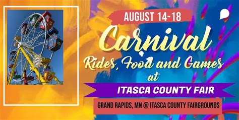 Carnival at Itasca County Fair, Itasca County Fair, Grand Rapids, 14 ...