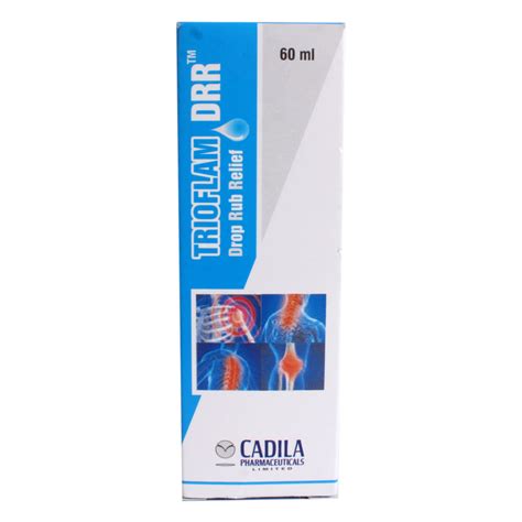 Trioflam Drr Rub Relief Drops, 60 ml Price, Uses, Side Effects ...