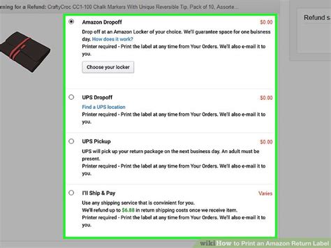 Image result for Amazon Return Label Example