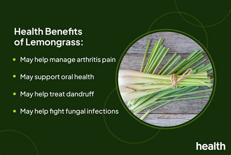 4 Science-Backed Health Benefits of Lemongrass