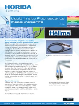 Liquid in situ Fluorescence Measurements - HORIBA