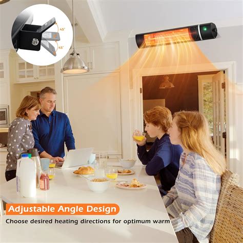 Tangkula 1500W Wall-Mounted Patio Heater, Electric India | Ubuy