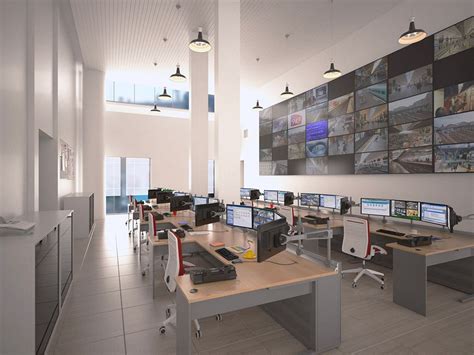 Layout Cctv Control Room Design