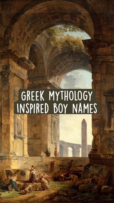 Greek Mythological Male Names