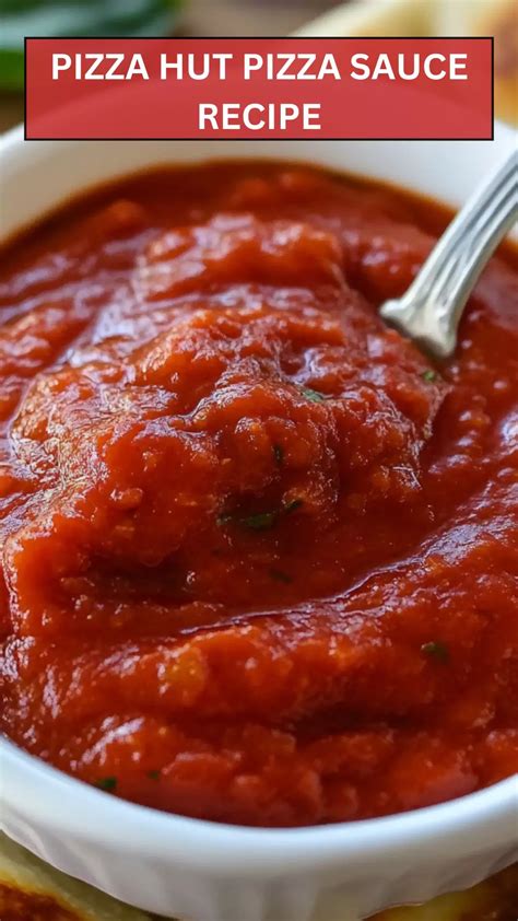 Pizza Hut Pizza Sauce Recipe - Taste Just Home