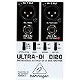 Behringer ULTRA-DI DI20 Professional Active 2-Channel DI-Box/Splitter ...