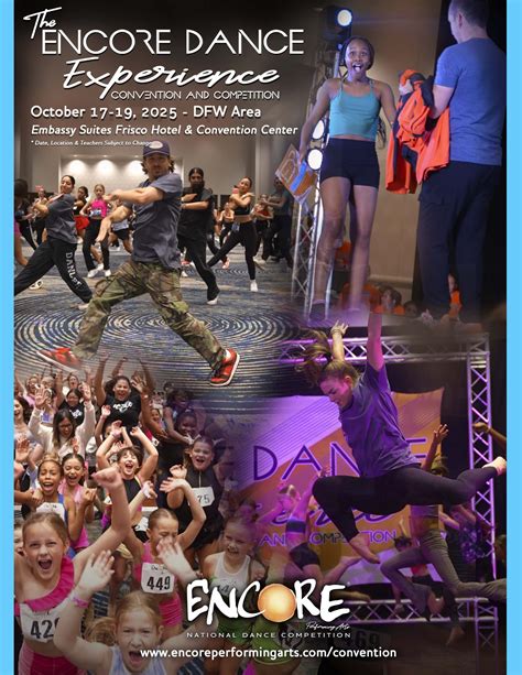 Encore Dance Experience 2025 - Encore Performing Arts