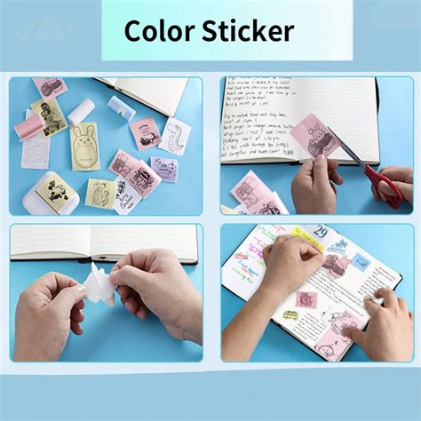 Multi-Function Mini Portable Wireless Thermal Pocket Printer Package ...