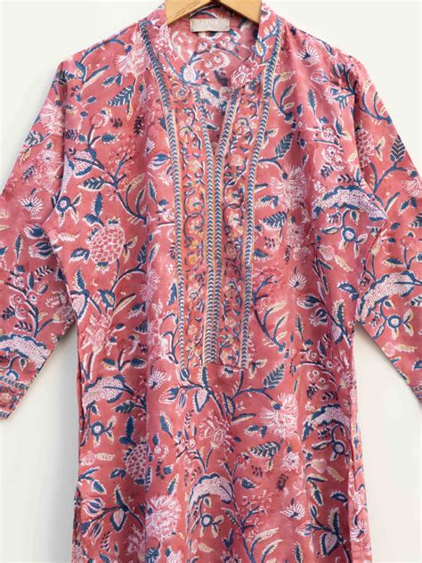 Kurta | Block Printed Kurta | Cotton Kurtis for Women – Page 2 – AINA