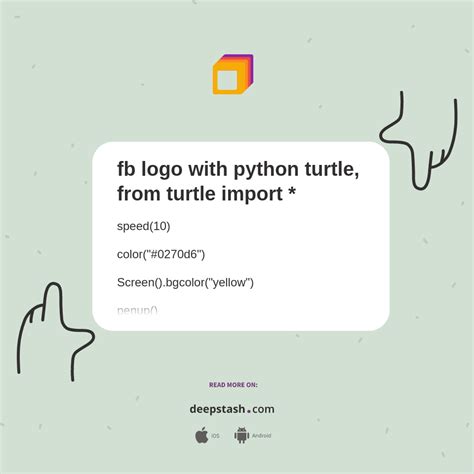 Logo Design Using Turtle in Python 的图像结果