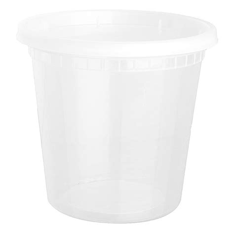24 oz Deli Container with Lid Wholesale