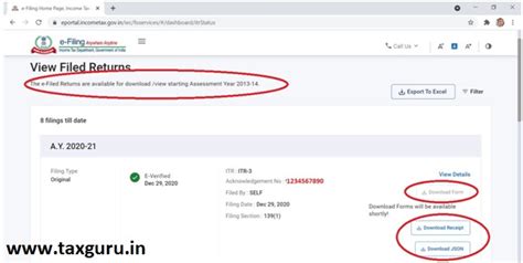 Representation to FM on Measures for Glitches in New E-Filing Portal