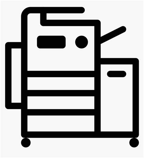 Multifunction Printer Icon, HD Png Download , Transparent Png Image ...