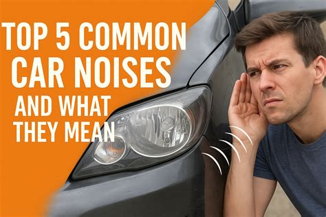 Top 5 Common Car Noises and What They Mean - Select Auto Parts & Sales