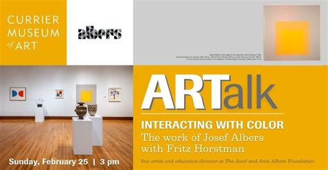 ARTalk - Interacting with Color: The Work of Josef Albers with Fritz ...