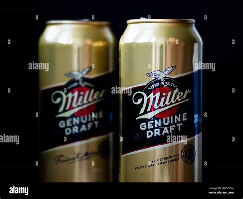 Miller Genuine Draft Beer Can