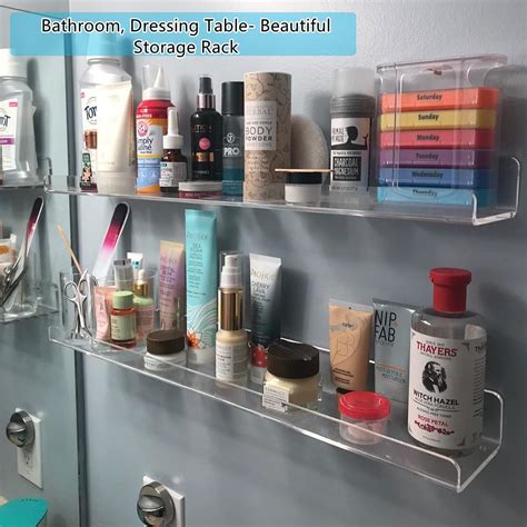 Buy 2 Pack Suction Cup Shelf for Plants Window, 12 Inch Acrylic Window ...