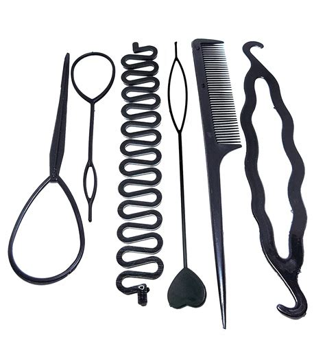 Buy SILECTOR® Hair Braiding Tools Juda Maker Topsy Tail Comb Hair ...