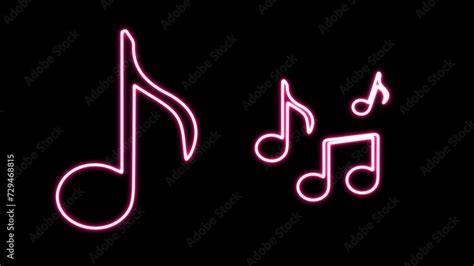 Neon Music Notes 的图像结果