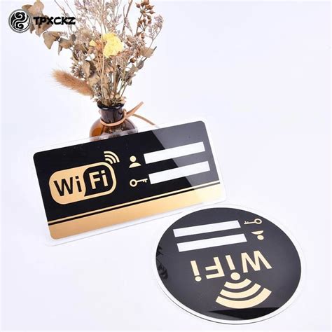1pcs Wifi Acrylic Sign 爆売りセール開催中
