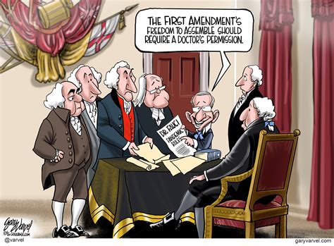 Cartoon Van De Founding Fathers