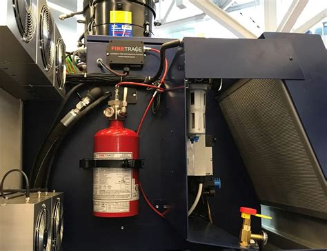Novec gas fire suppression system