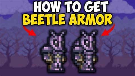 How to Get Beetle Armor in Terraria | Beetle Armor guide - YouTube