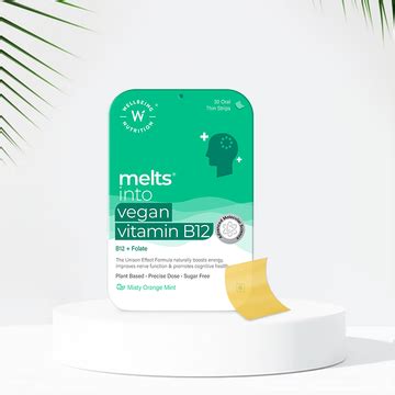 Fast-Acting Melts Oral Strips for Instant Wellness | Wellbeing Nutrition