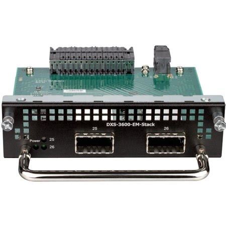 D-Link Systems 2 120Gbps Cxp Ports DXS-3600-EM-STACK | Zoro