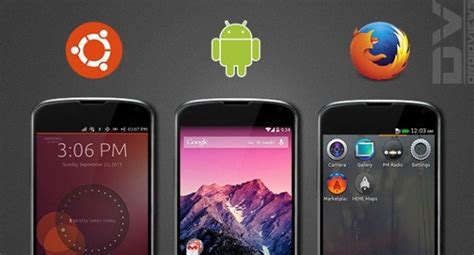 Android Lollipop vs Firefox OS vs Ubuntu Touch: interfacce a confronto
