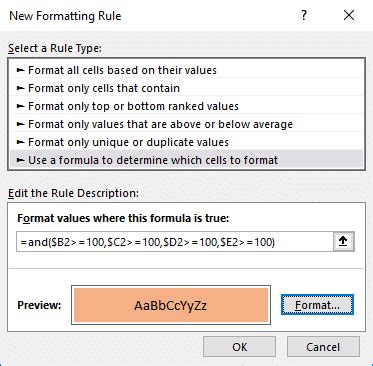 Image result for Conditional Formatting across Multiple Columns