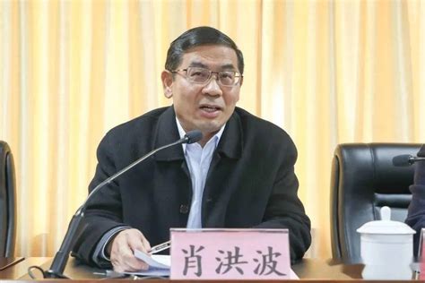 肖洪波已任江西省委组织部常务副部长