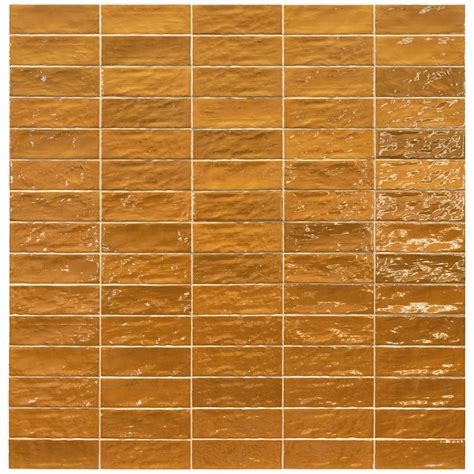 Zellige Ochre Ceramic Tile | Floor and Decor