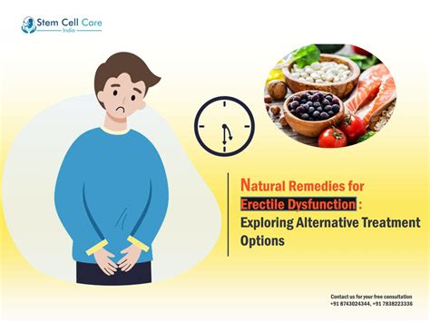 Natural Remedies for Erectile Dysfunction: Exploring Alternative Treatment Options Home