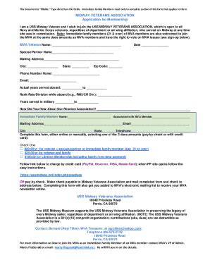 Fillable Online Uss Midway Veterans Association Newsletter Issue 52 ...