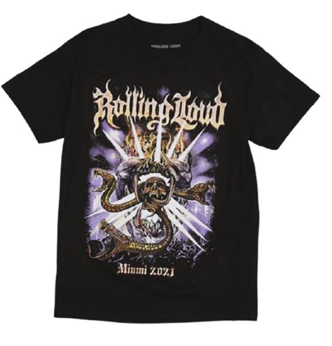 Rolling Loud Merch MegaFest SS T-Shirt | WHAT’S ON THE STAR?