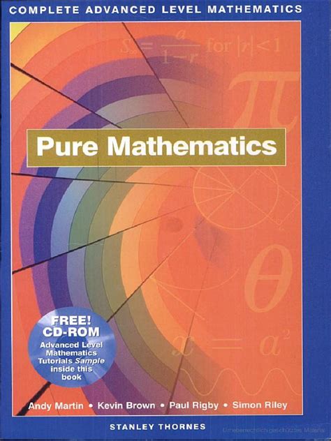 Image result for Advanced Level Mathematics PDF