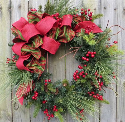 17 Whimsical Handmade Christmas Wreath Designs For Inspiration