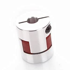 SHINA 8mm X 10mm CNC Flexible Jaw Spider Plum Coupling Shaft Coupler D ...