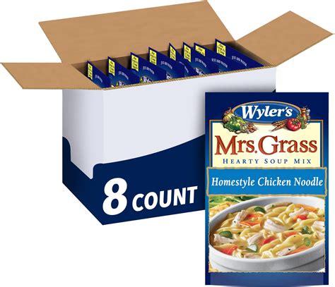 Amazon.com : Mrs Grass Mix Soup Chicken Noodle : Packaged Noodle Soups ...