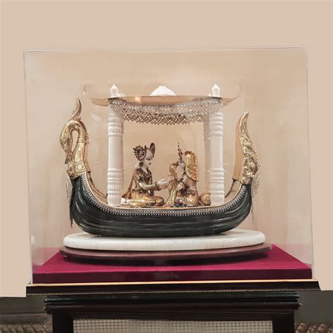 Sensational Radha-Krishna Silver Idol – PP Jewellers