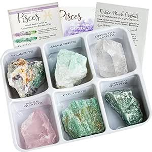 Rock Paradise Horoscope Stone Box Set - Pisces Zodiac Sign – Healing ...