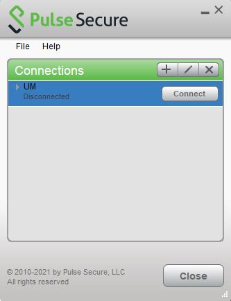 Pulse Secure Client 的图像结果