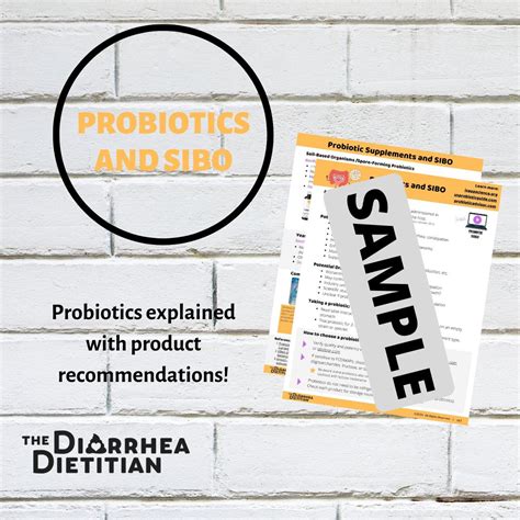 Probiotics and SIBO