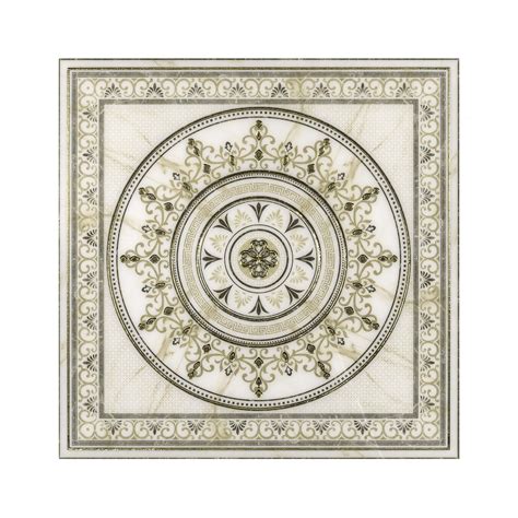 Arianna Gold 80cm x 80cm Decor Floor Tile | Tile floor, Tile design ...