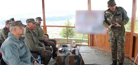 Lt Gen Pratik Sharma Evaluates Security and Counter-Terrorism ...